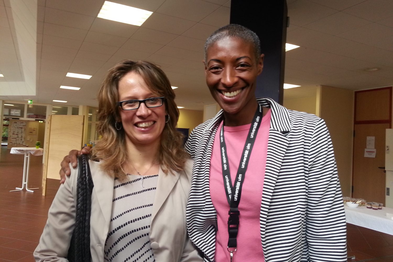 With Dr Carla Stecco, professor of anatomy and fascia research pioneer