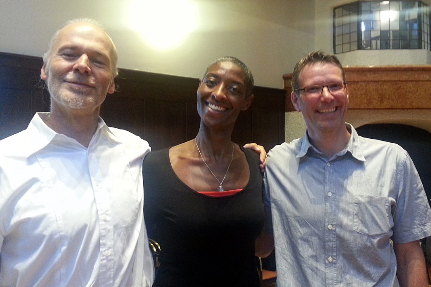 With Dr Robert Schleip and Prof. Dr Werner Klinger Fascia Research Group 