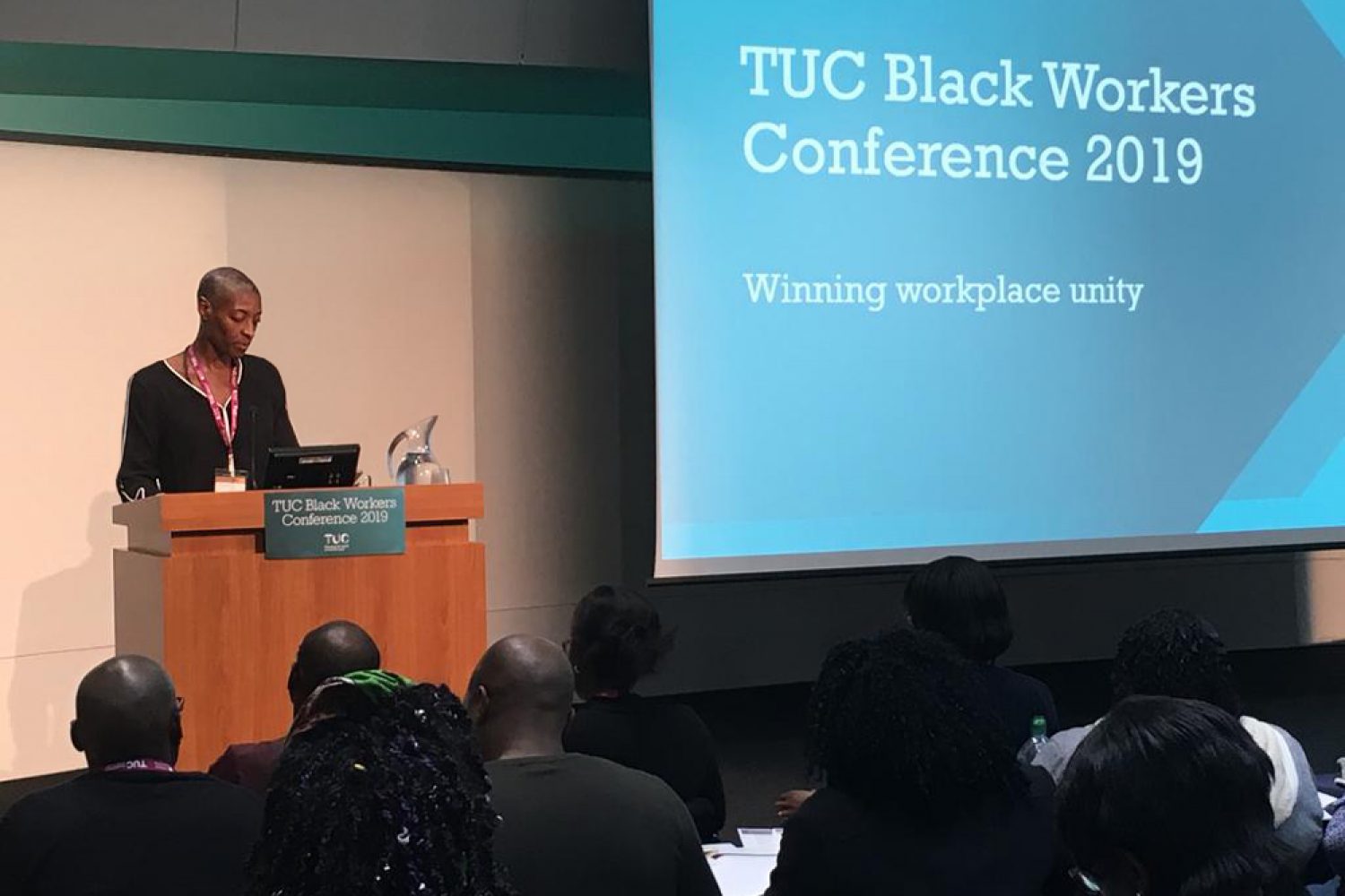 Supporting motion, TUC Black Workers Conference